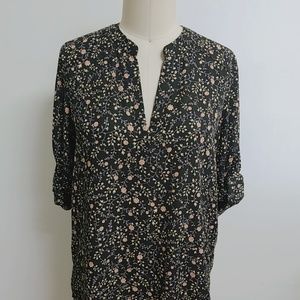 Roll Tab Sleeve Tunic